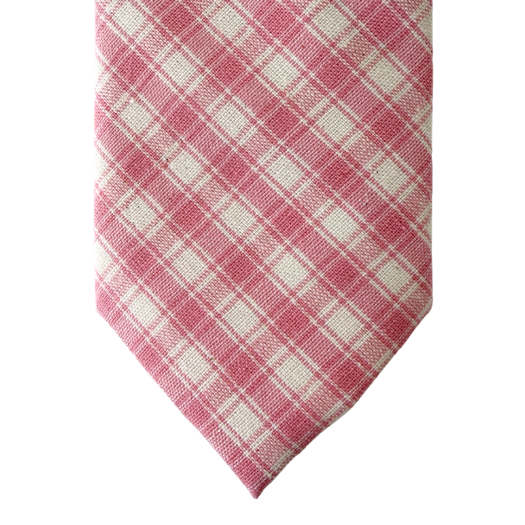 Claire Gingham Mens Tie