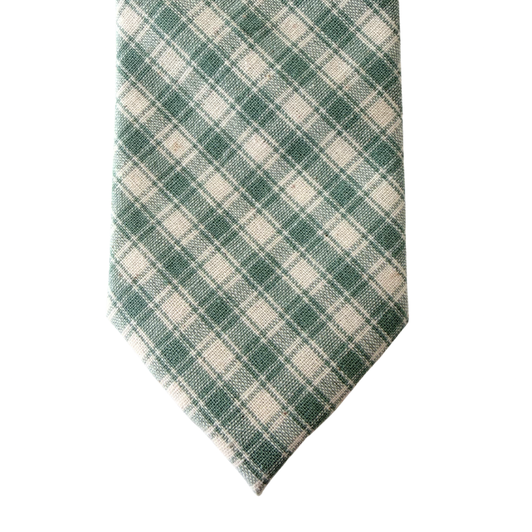 Finn Gingham Mens Tie