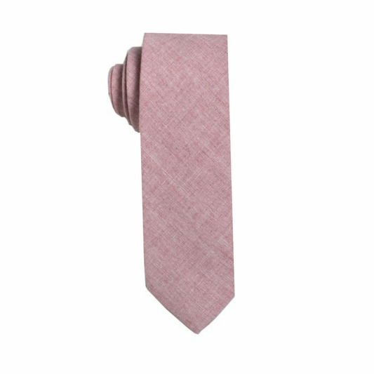Rose Linen Boys Regular Tie