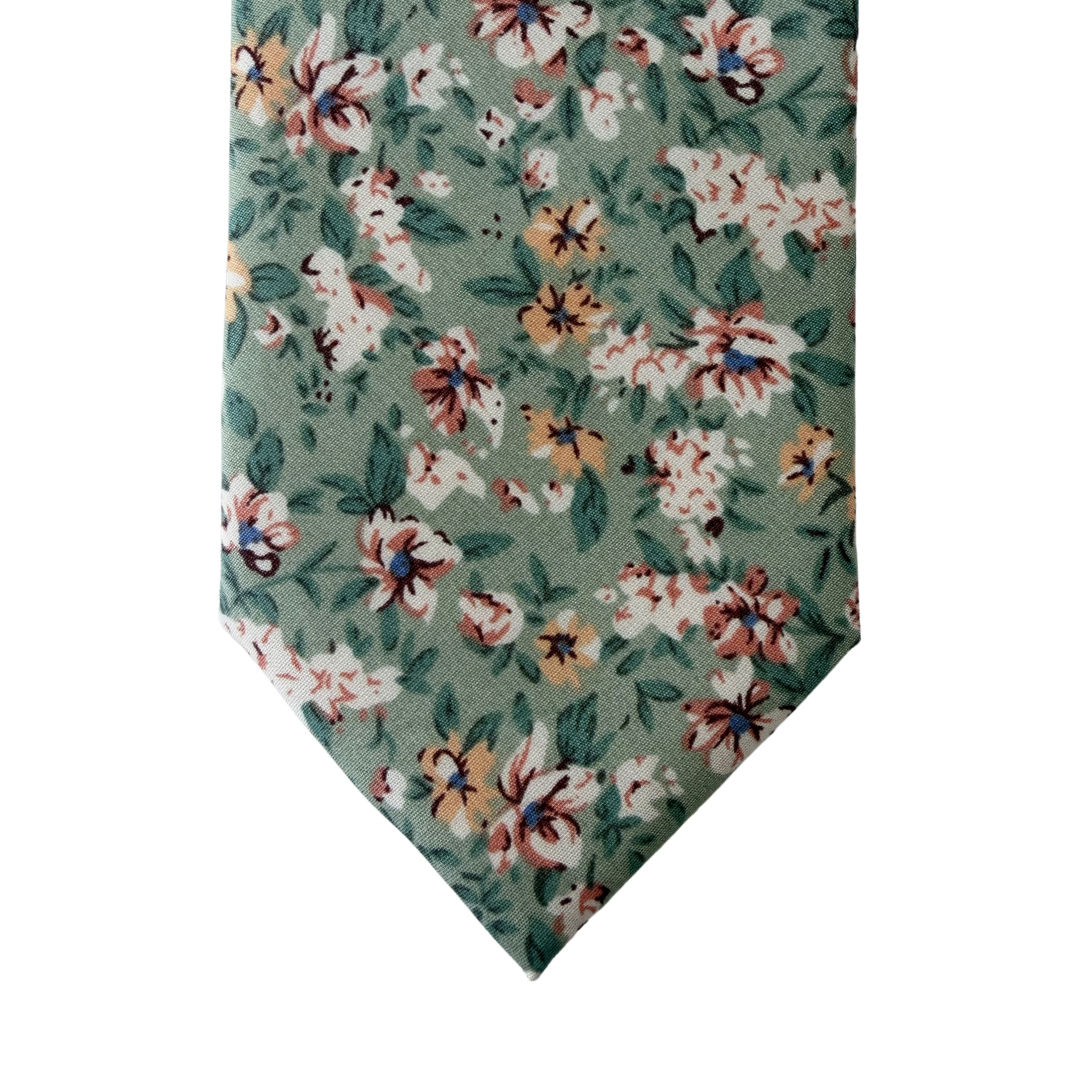 Kai Floral Boys Regular Tie