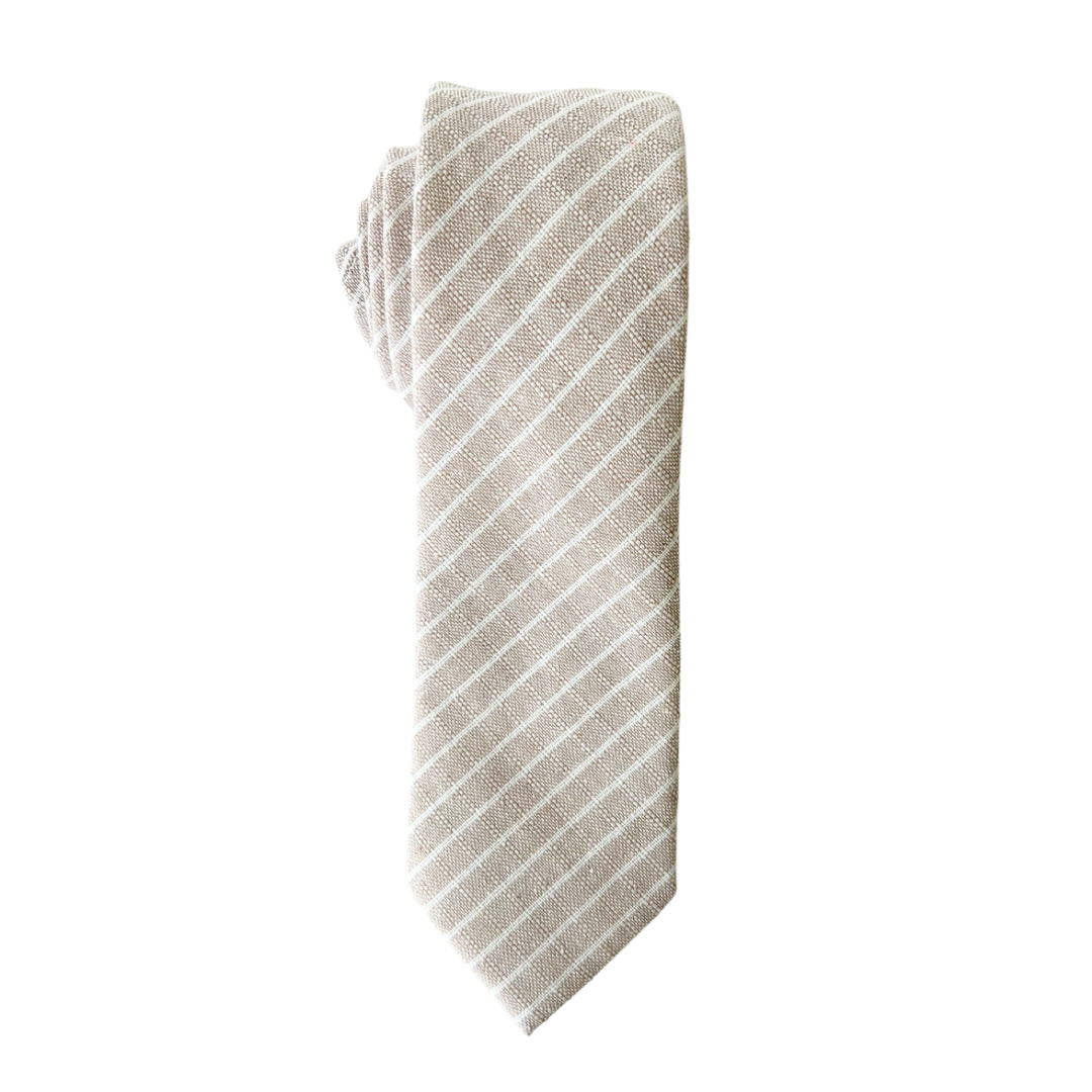 Sandy Stripe Mens Tie