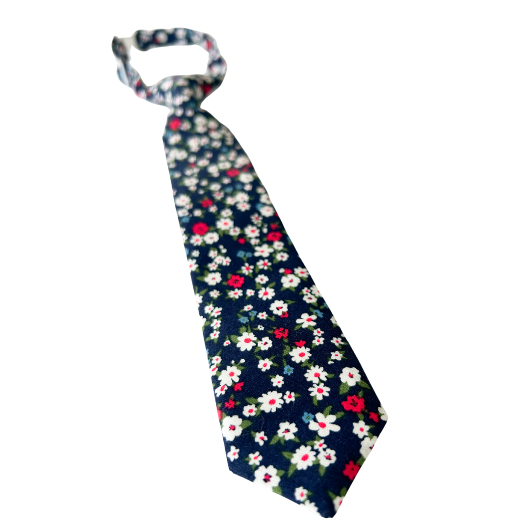 Freedom Floral Boys Pre-Tied Tie