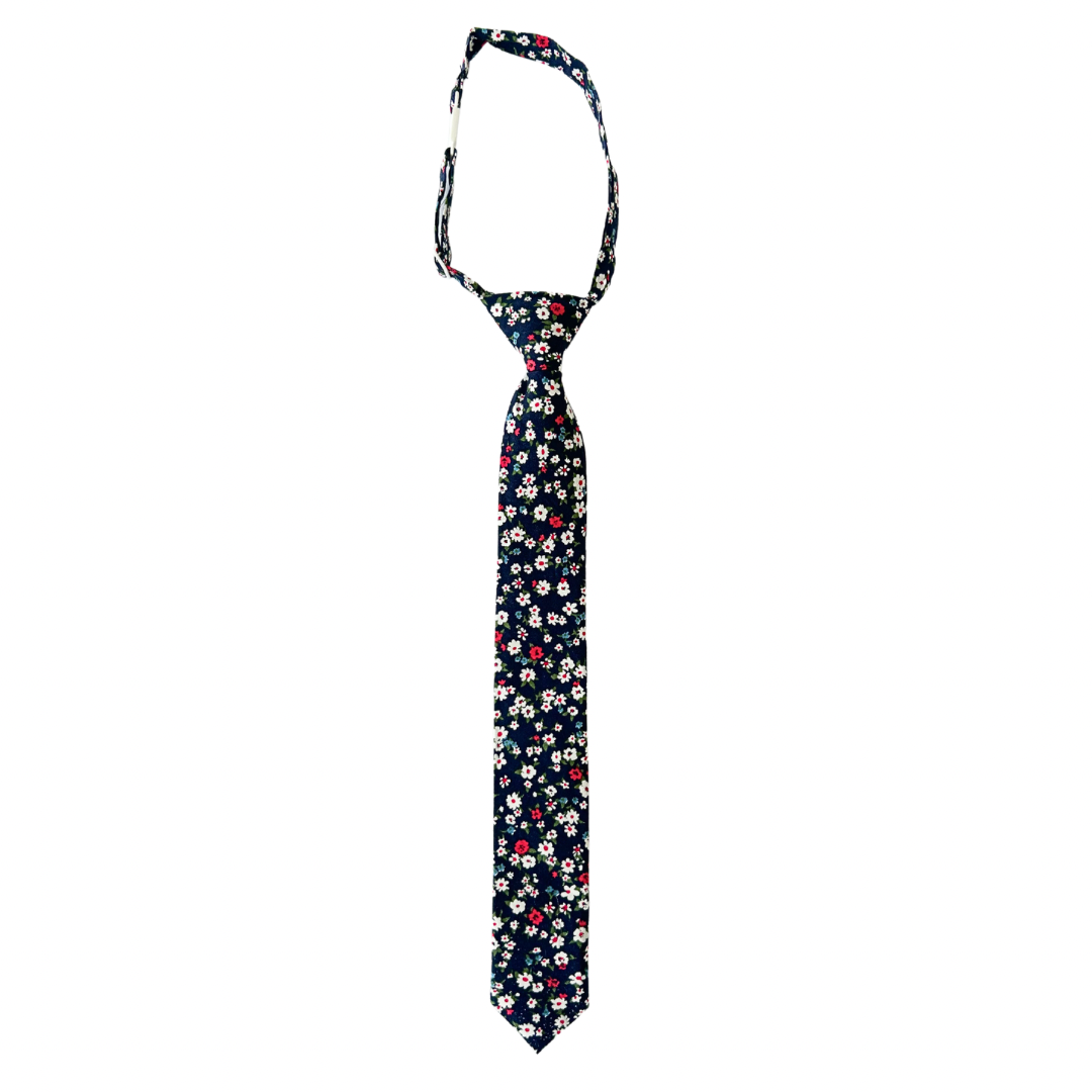 Freedom Floral Boys Pre-Tied Tie
