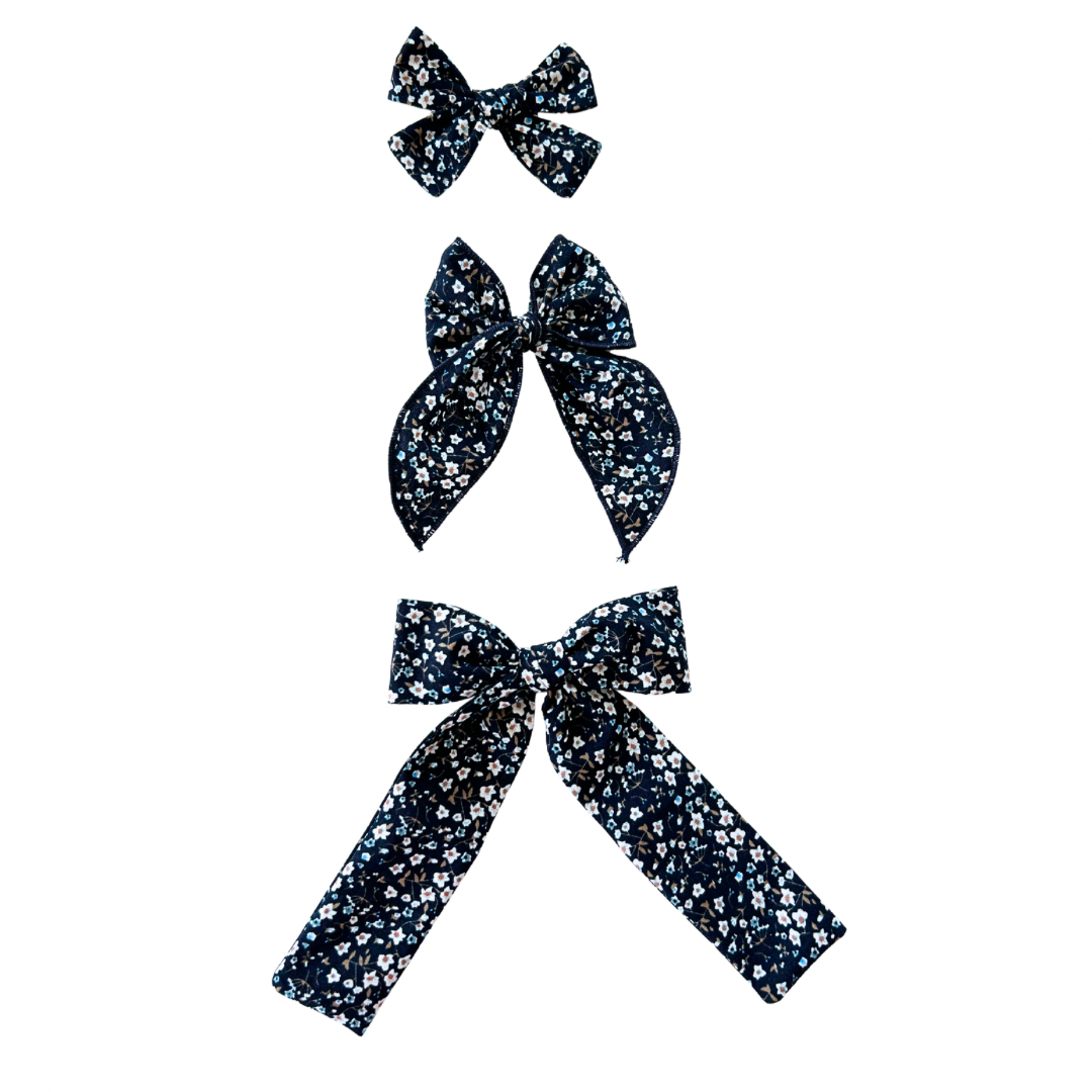 Hayes Floral Petite Hair Bow