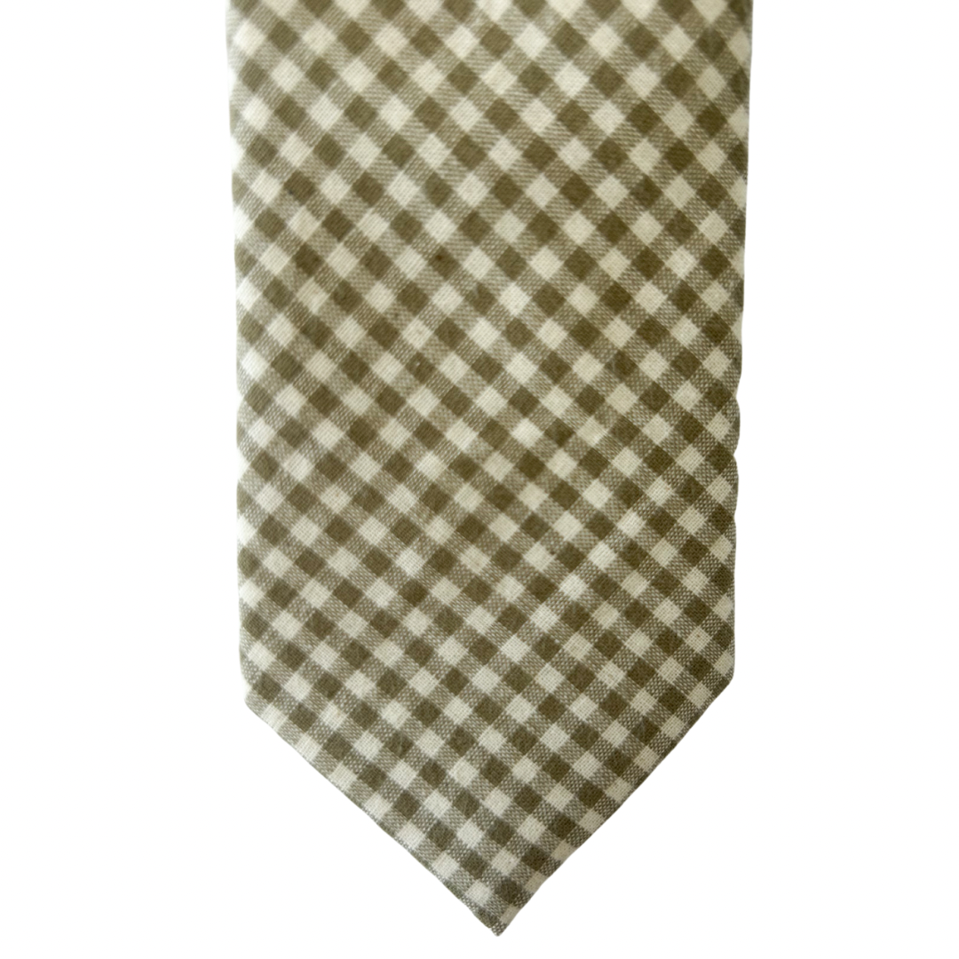 Jack Gingham Boys Regular Tie