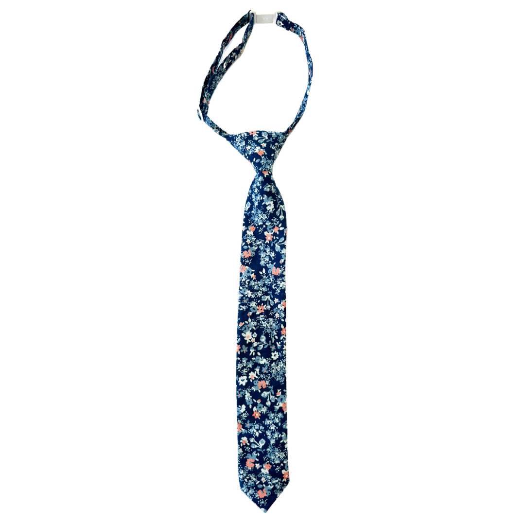 Max Floral Boys Pre-Tied Tie