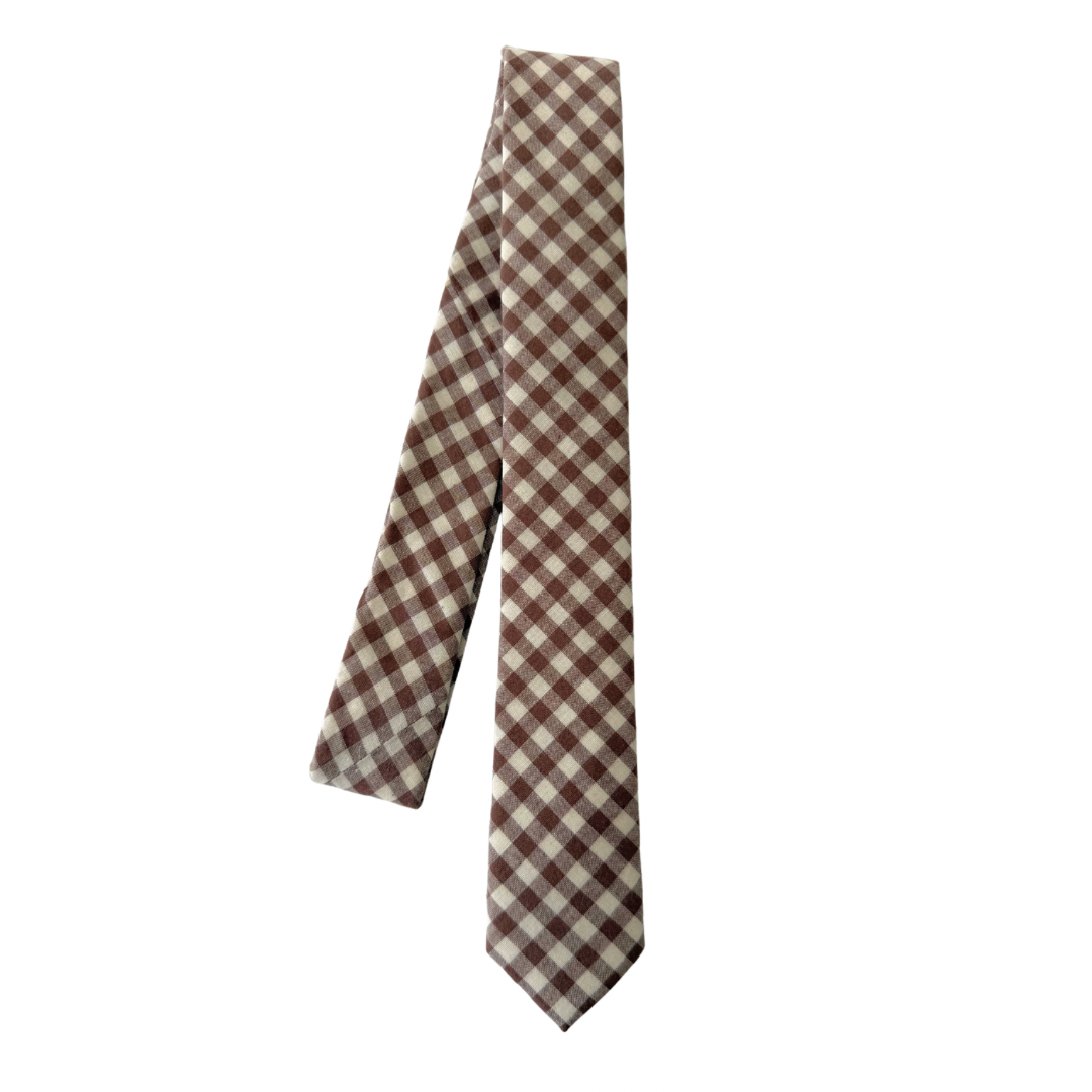 Griffin Gingham Boys Regular Tie