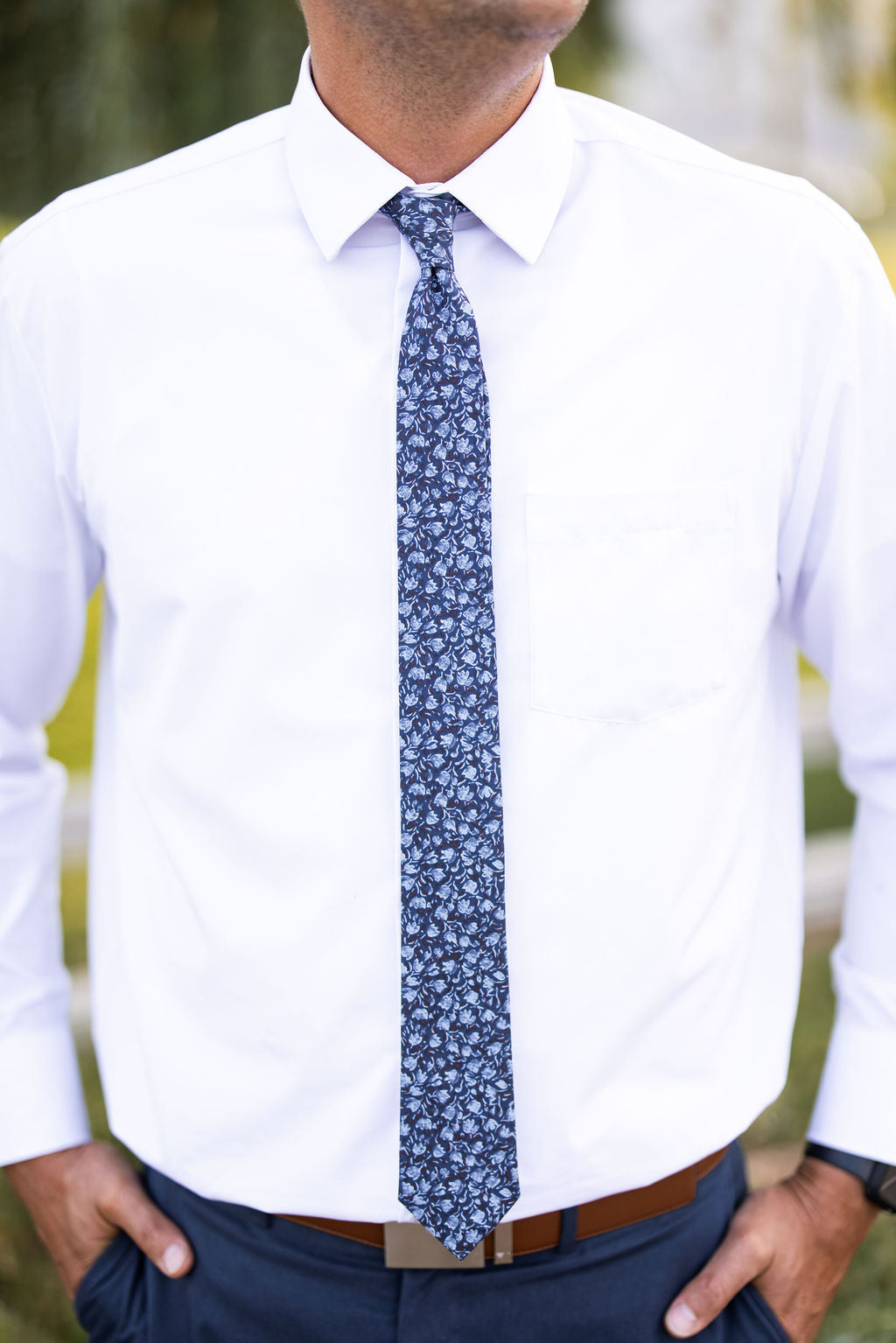 Brody Floral Mens Tie