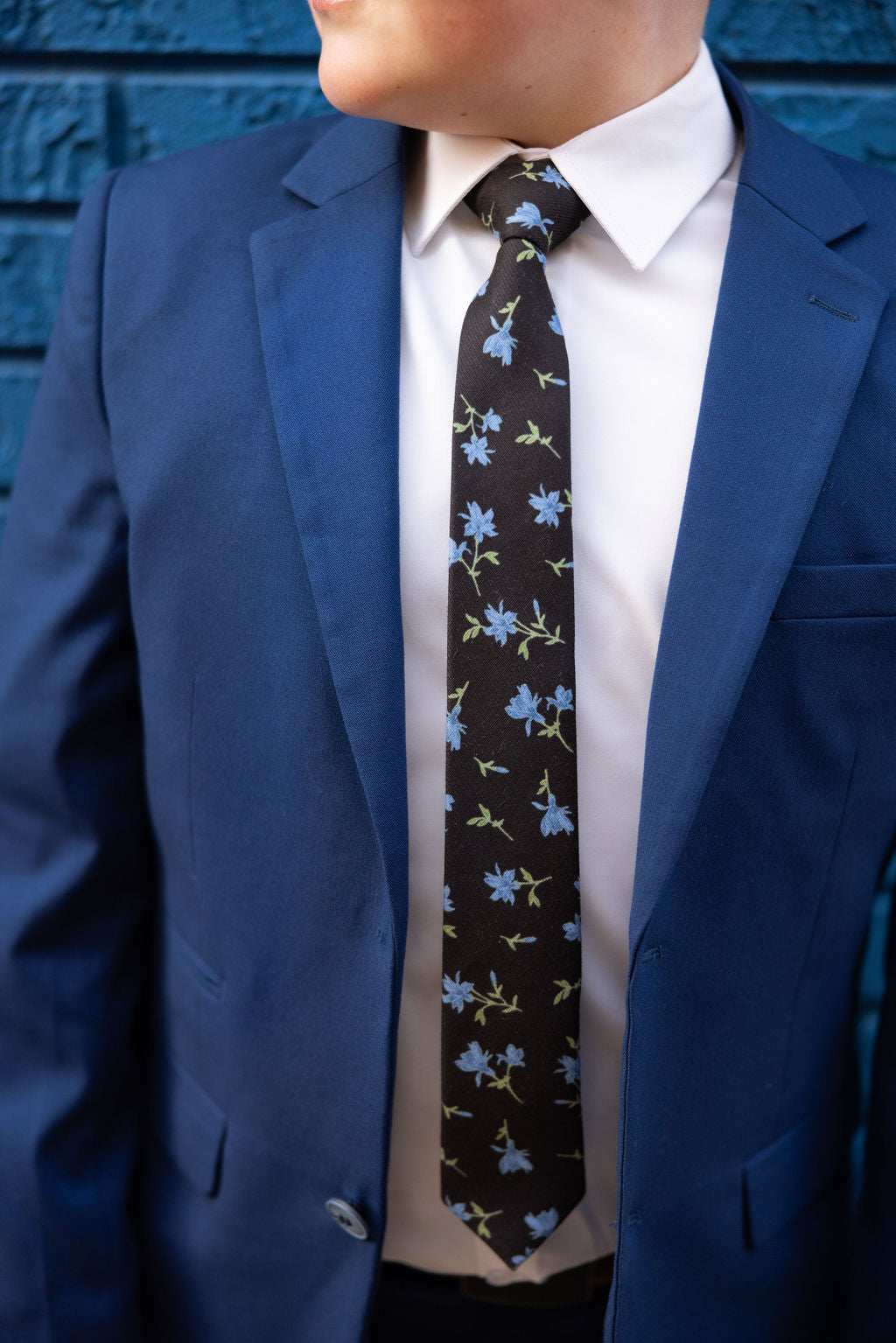 Blake Floral Boys Regular Tie