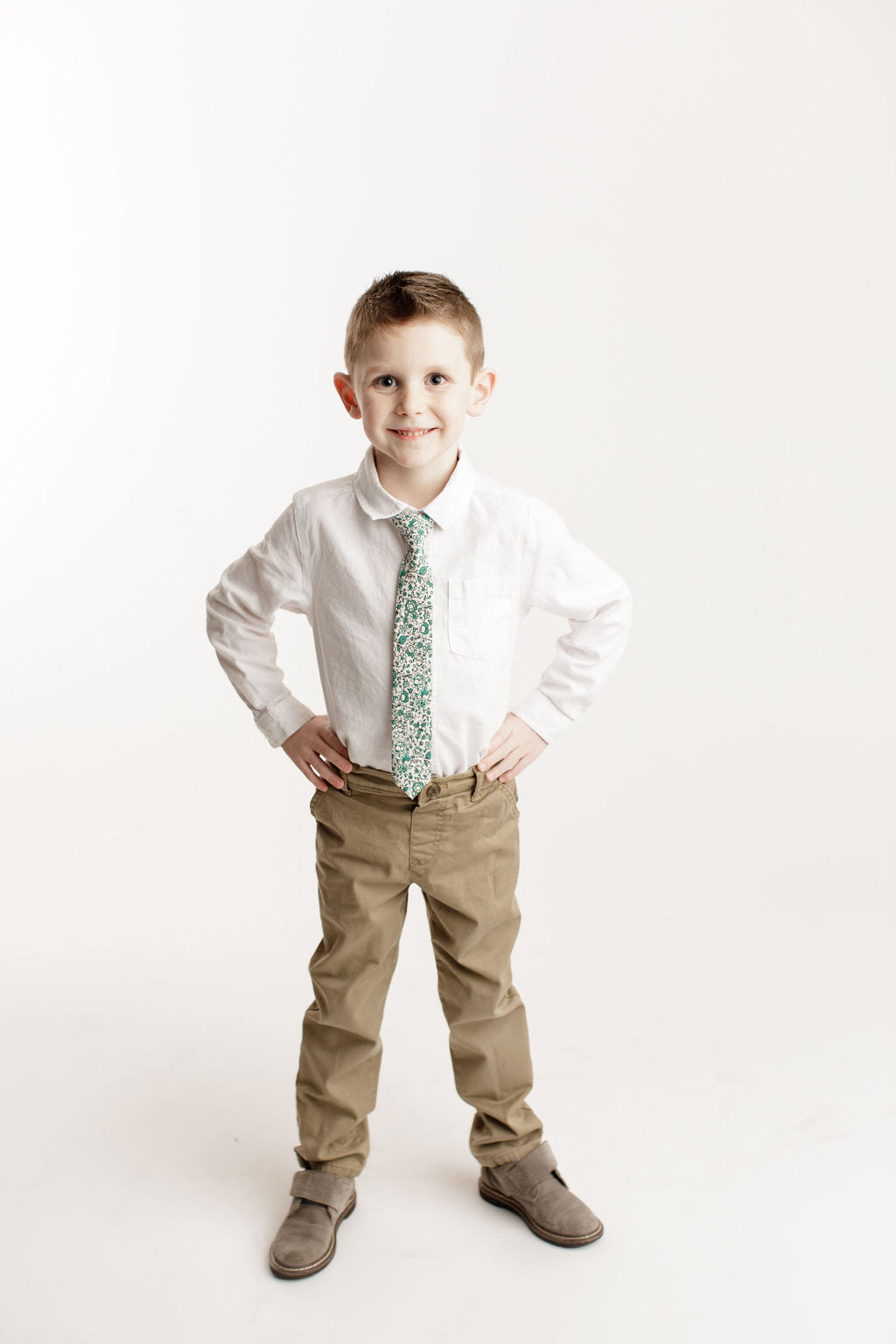 Pratt Floral Boys Pre-Tied Tie