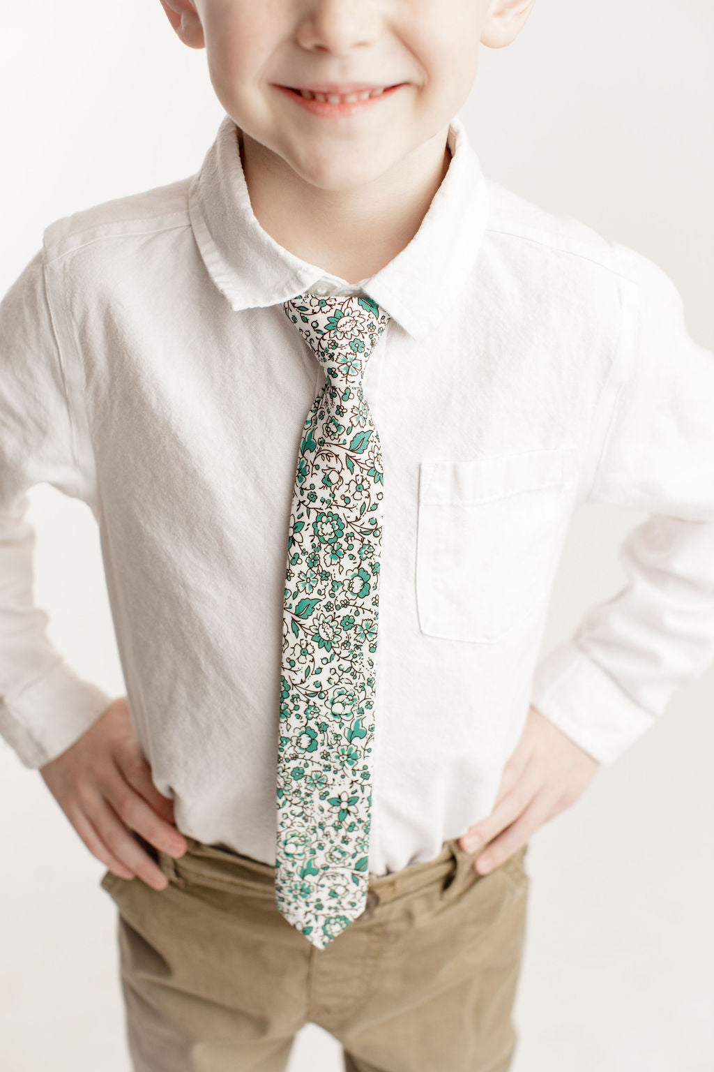 Pratt Floral Boys Regular Tie