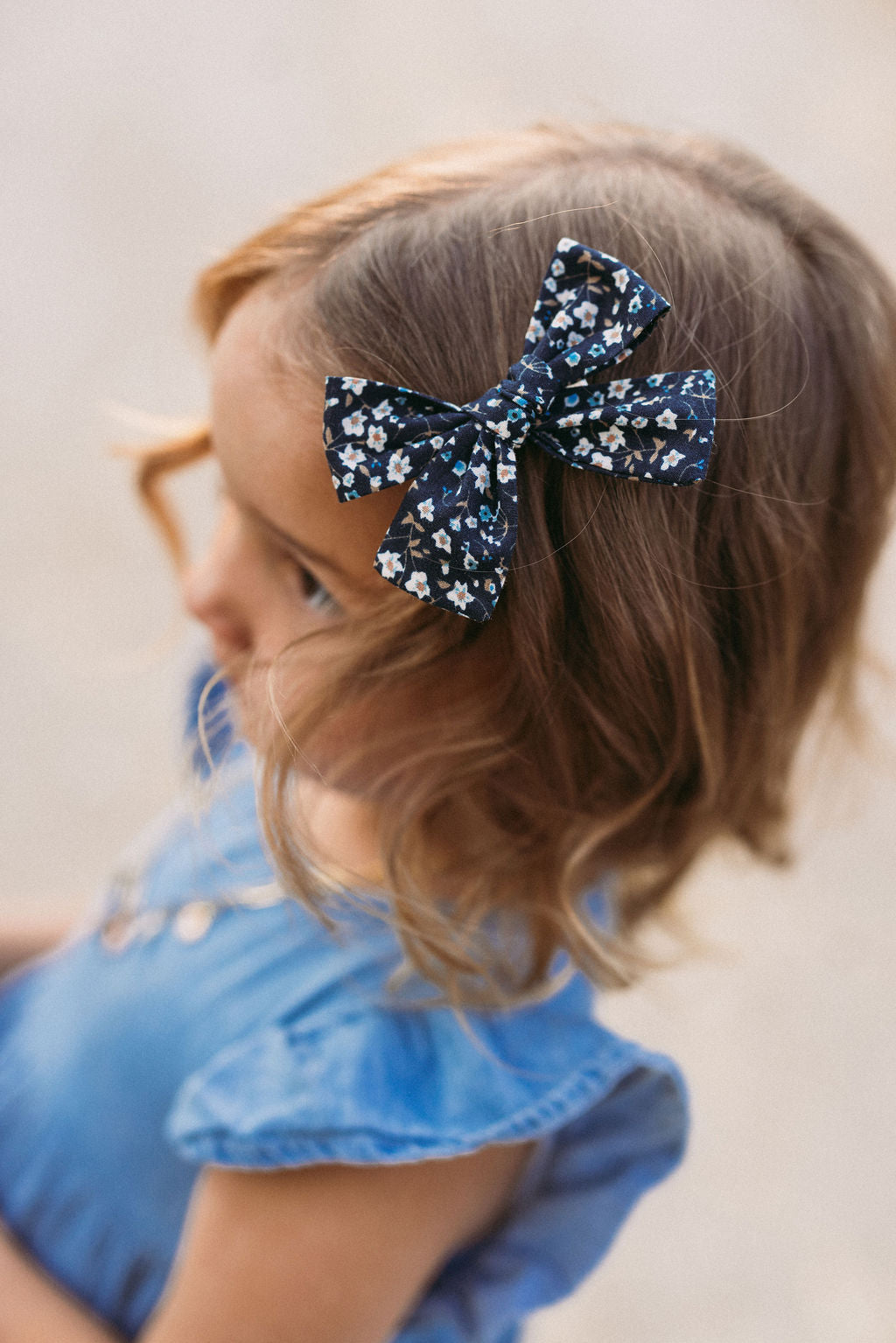 Hayes Floral Petite Hair Bow