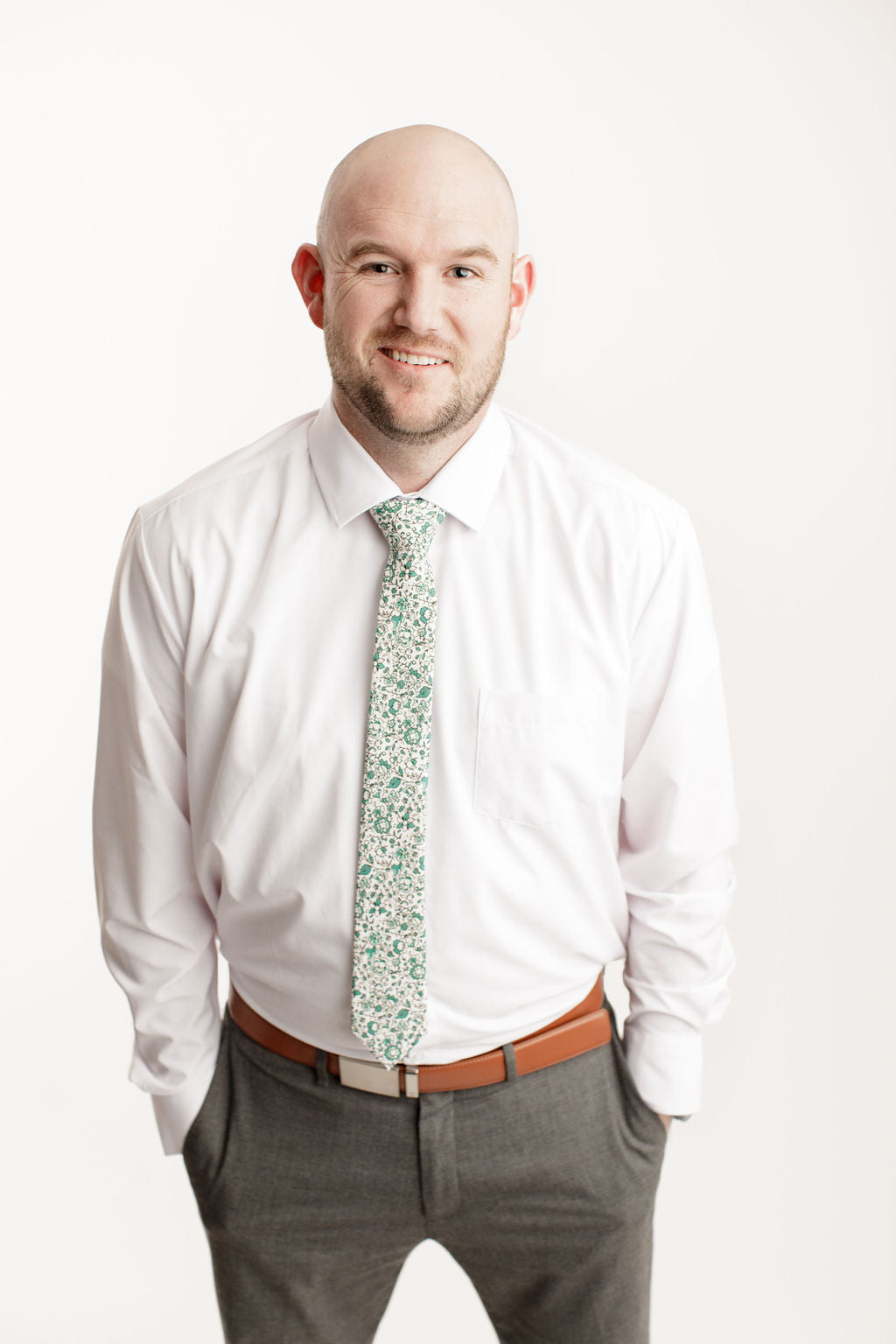 Pratt Floral Mens Tie
