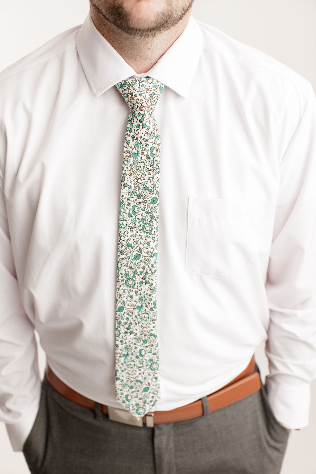 Pratt Floral Mens Tie