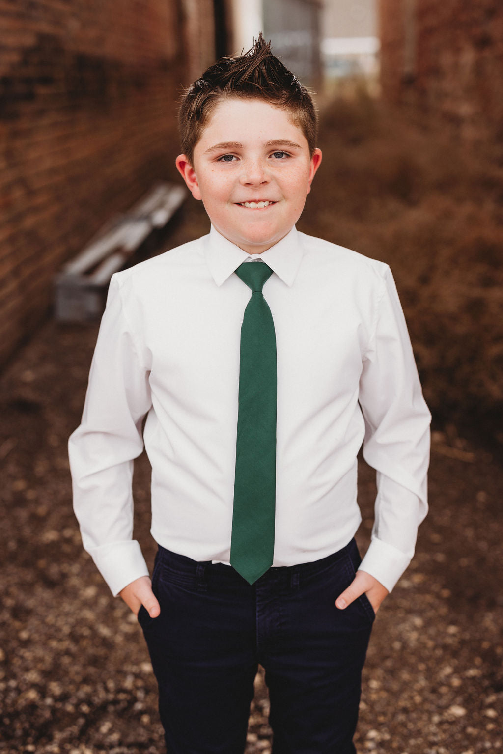 Evergreen Boys Pre-tied Tie