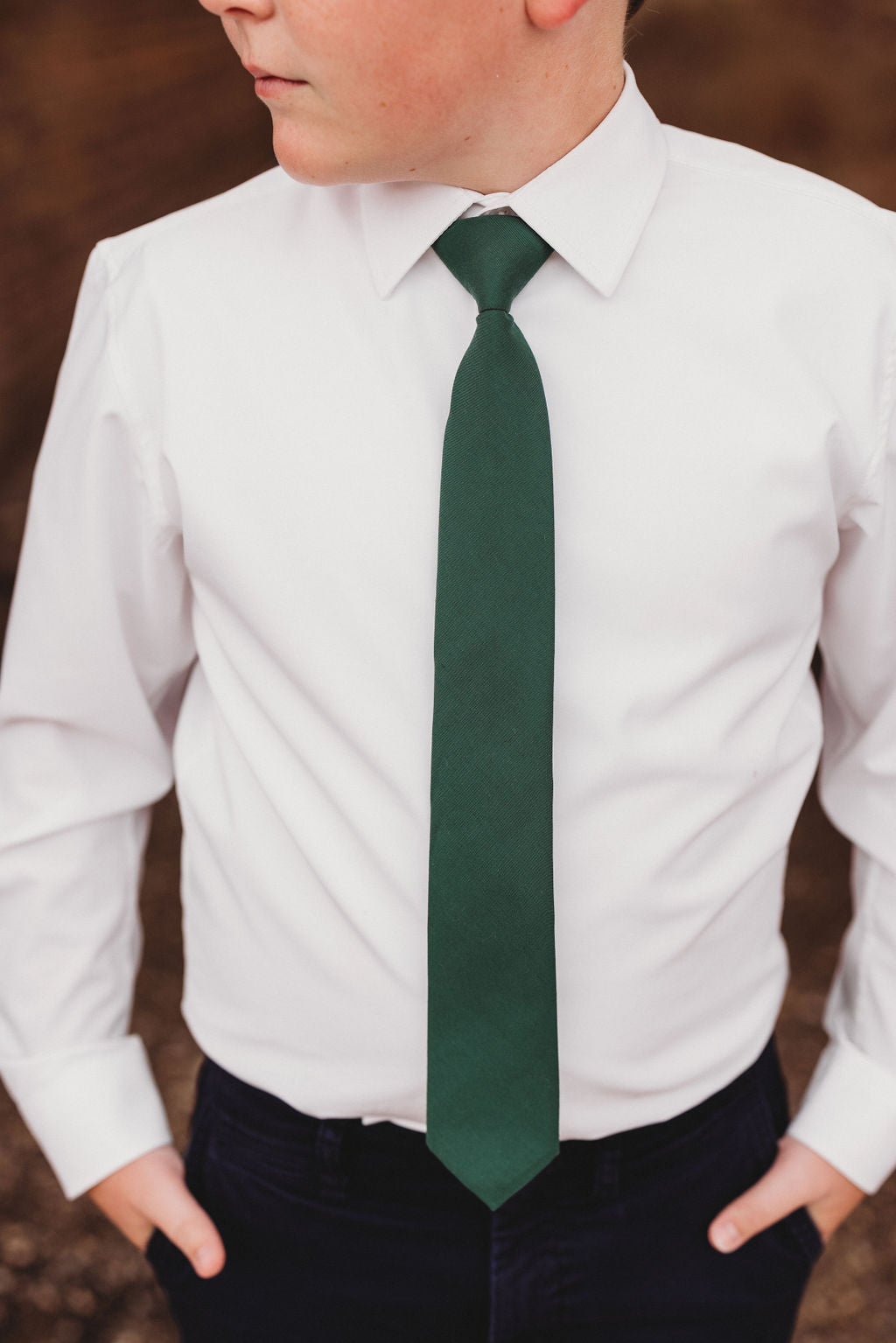 Evergreen Boys Pre-tied Tie
