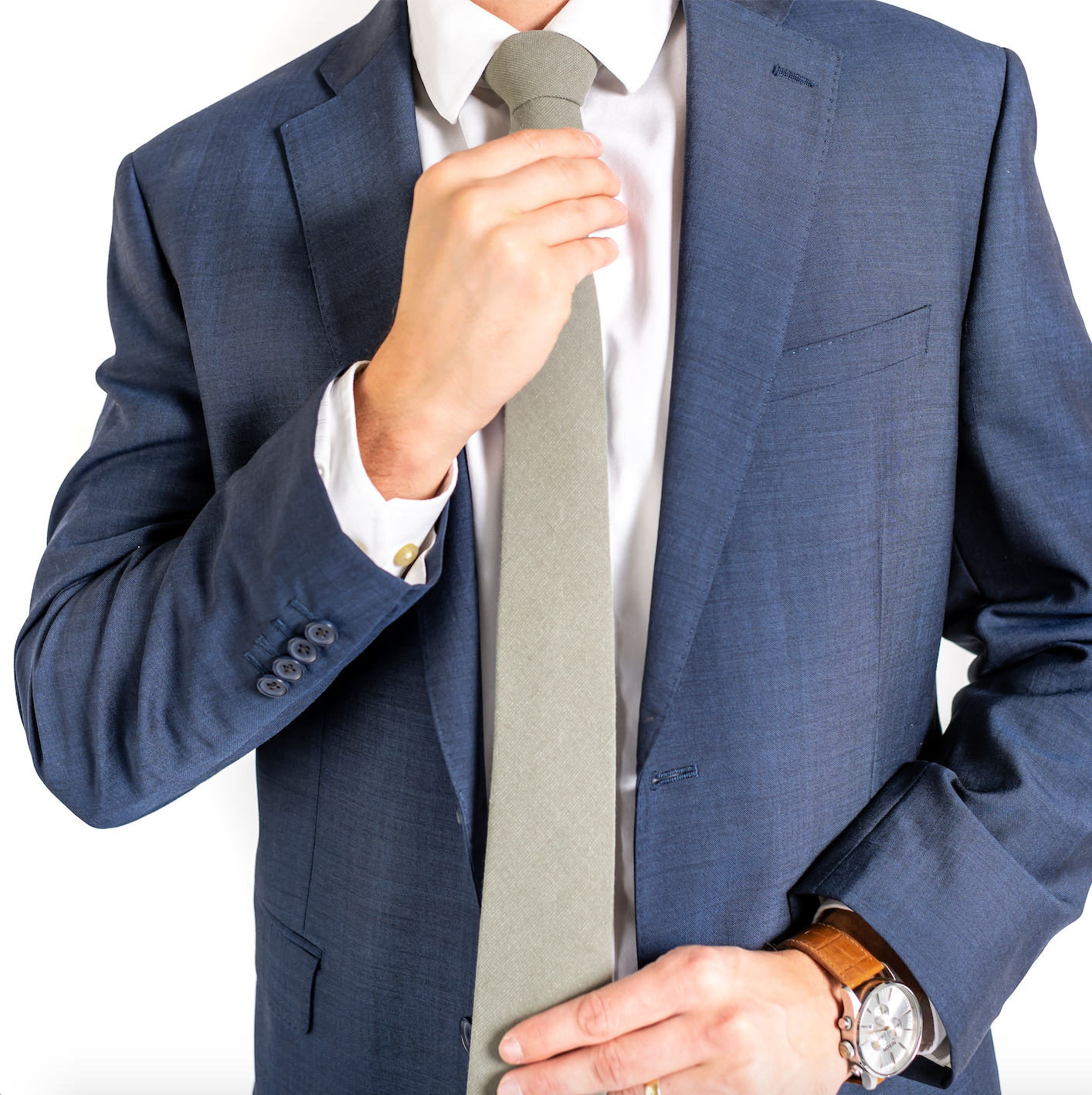 Cayden Sage Mens Tie