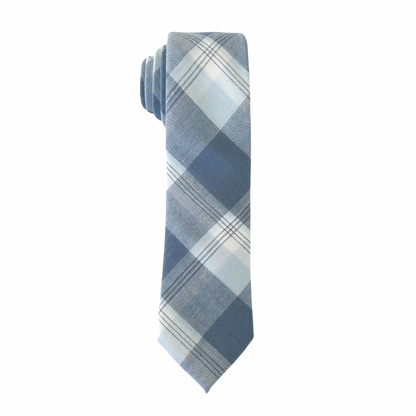 Kannon Plaid Boys Regular Tie
