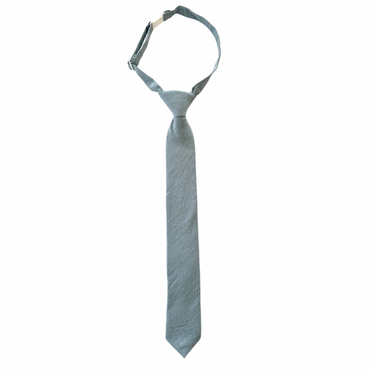 Dusty Blue Boys Pre-Tied Tie