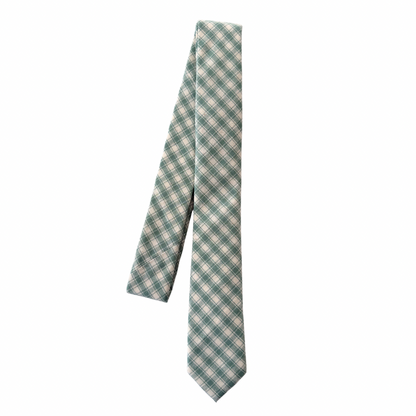 Finn Gingham Boys Regular Tie