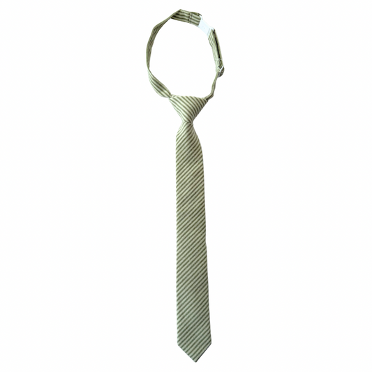 Carson Stripe Boys Pre-Tied Tie