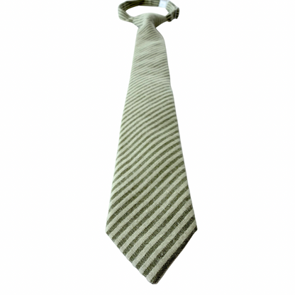 Carson Stripe Boys Pre-Tied Tie