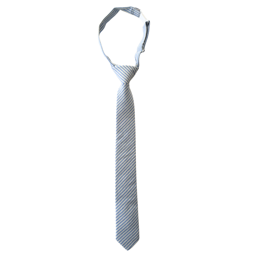 Levi Stripe Boys Pre-Tied Tie