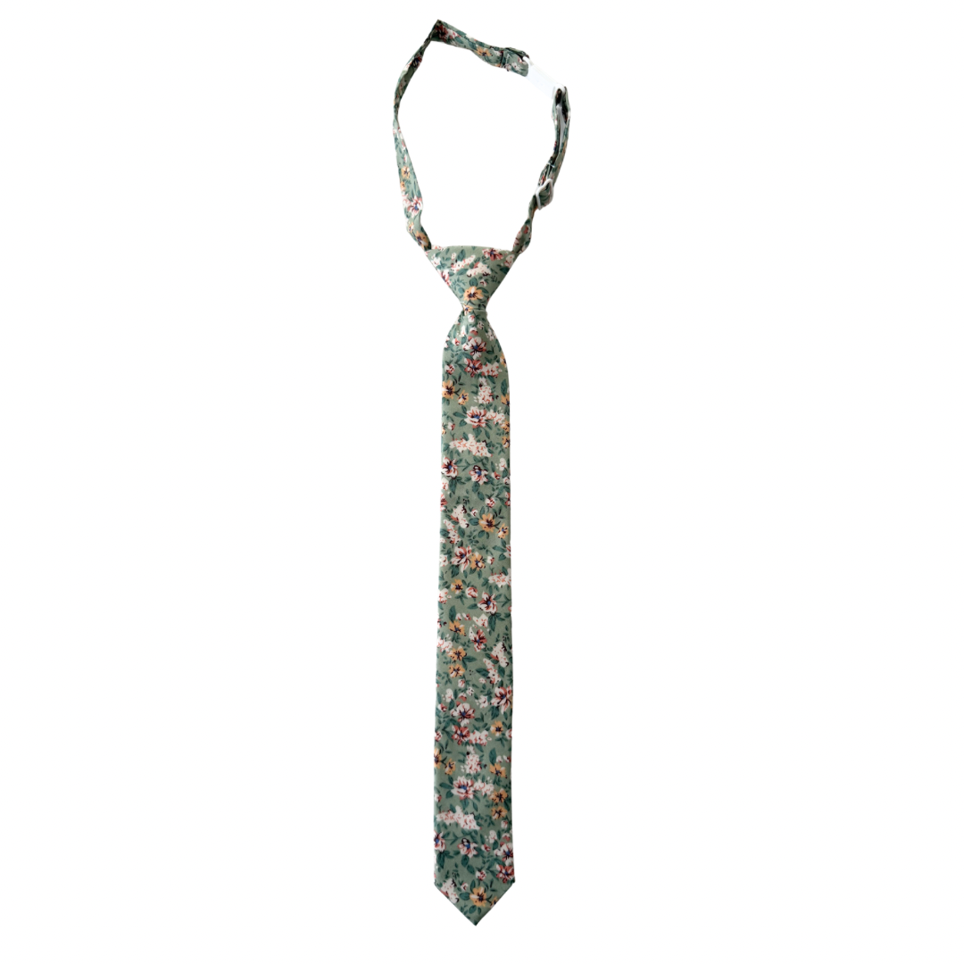 Kai Floral Boys Pre-Tied Tie