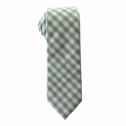 Finn Gingham Mens Tie