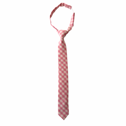 Claire Gingham Boys Pre-Tied Tie