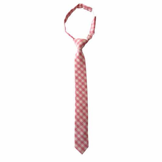 Claire Gingham Boys Pre-Tied Tie