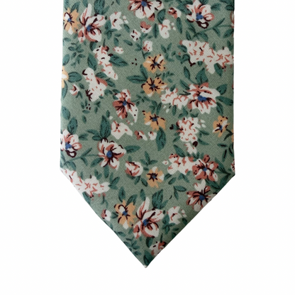 Kai Floral Boys Regular Tie