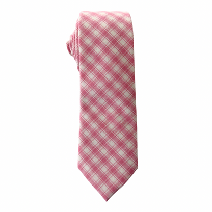 Claire Gingham Mens Tie