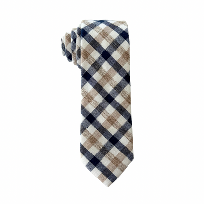 Riggs Plaid Mens Tie
