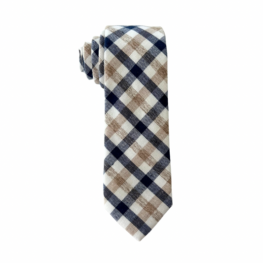 Riggs Plaid Mens Tie