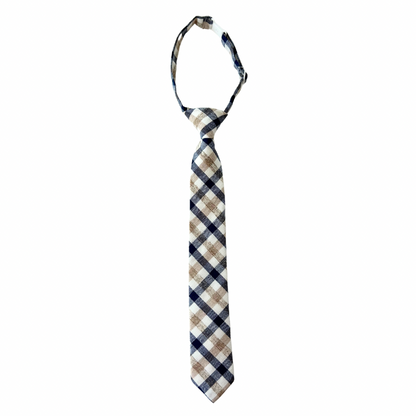 Riggs Plaid Boys Pre-Tied Tie