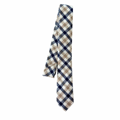 Riggs Plaid Boys Regular Tie