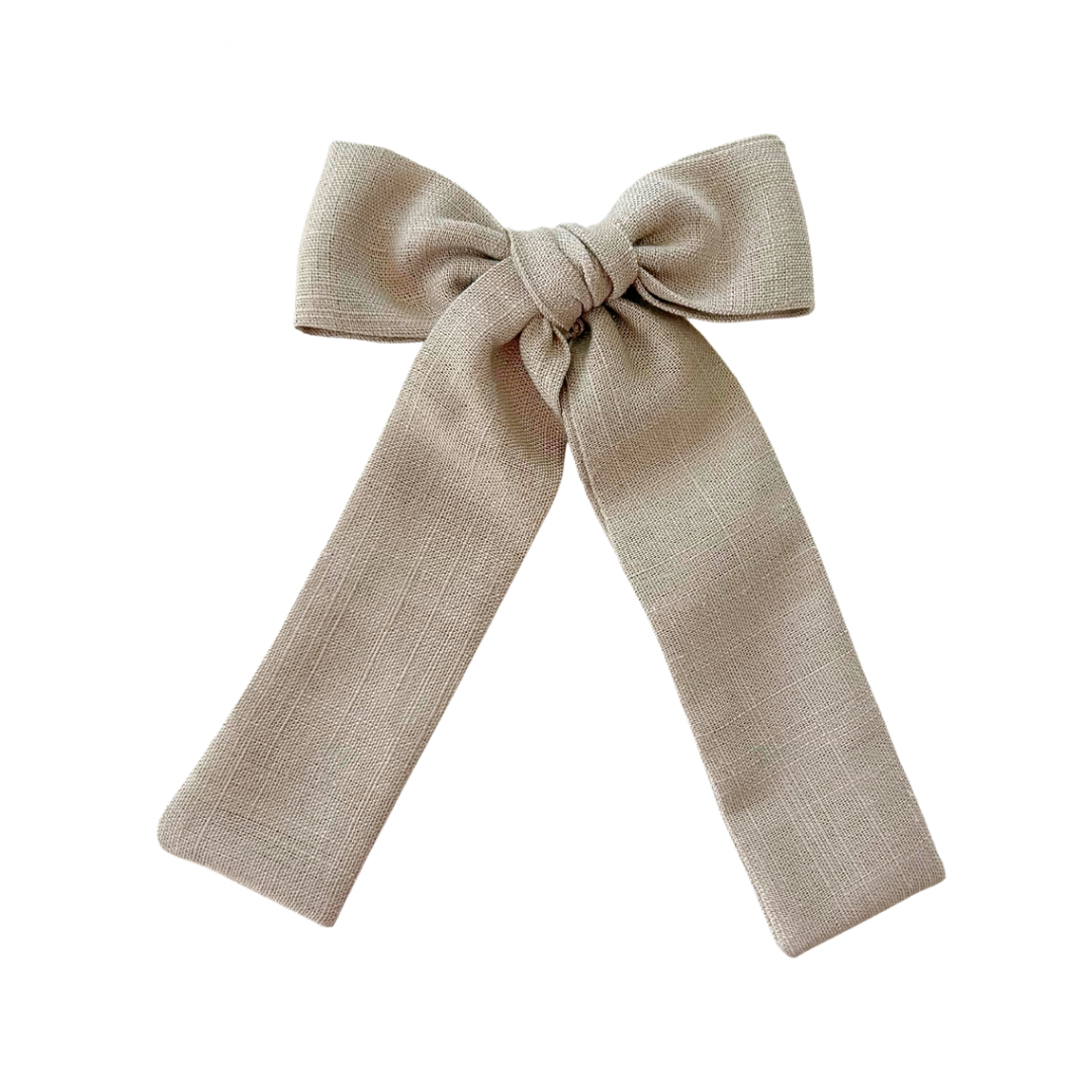 Canyon Long Tail Hair Bow Clip