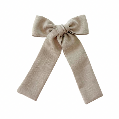 Canyon Long Tail Hair Bow Clip