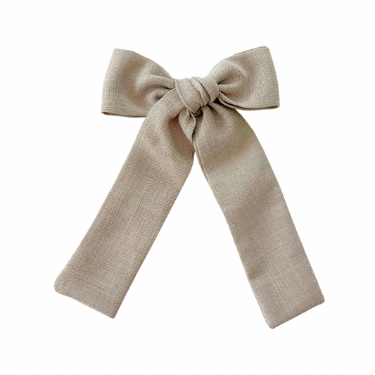 Canyon Long Tail Hair Bow Clip
