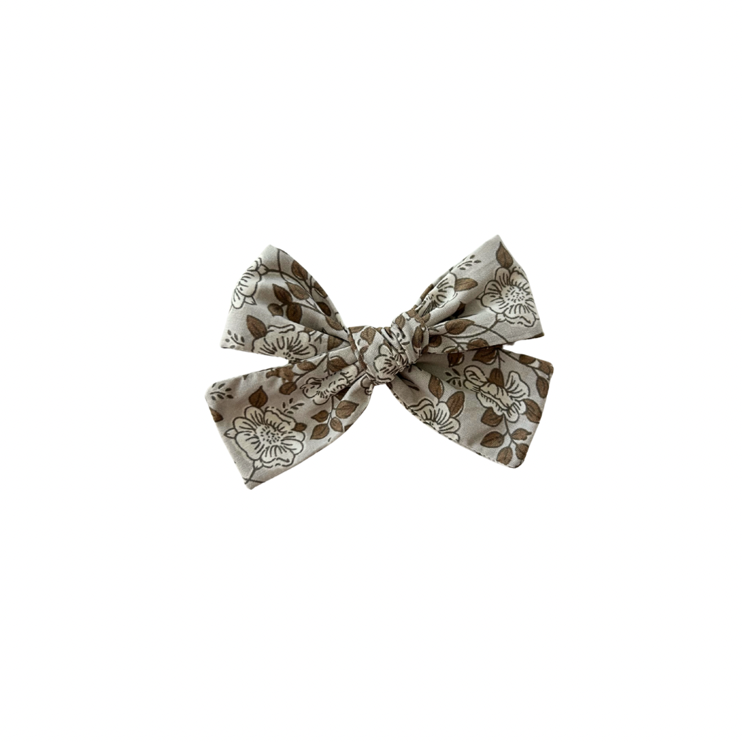 Wren Floral Petite Hair Bow