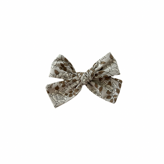 Wren Floral Petite Hair Bow