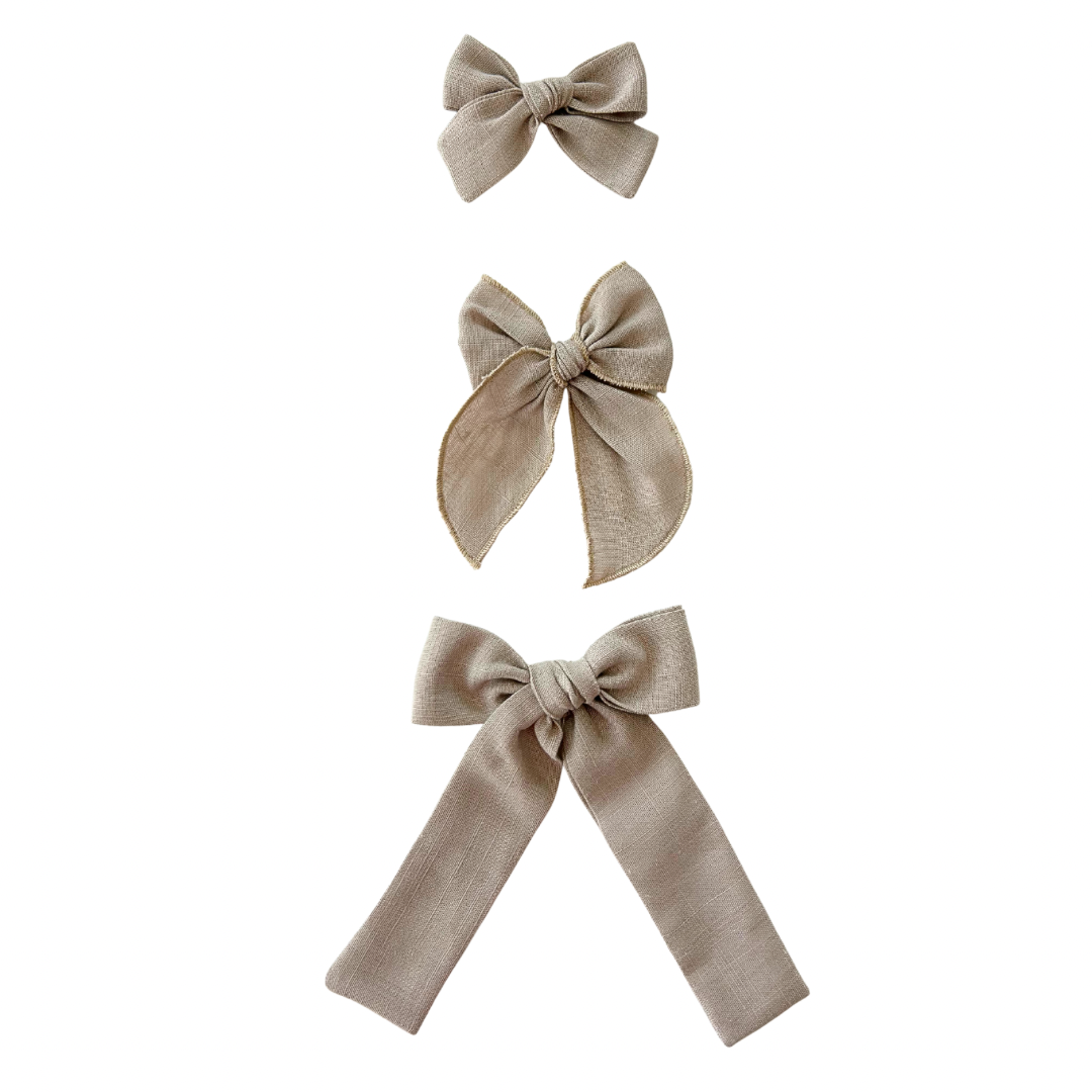 Canyon Long Tail Hair Bow Clip