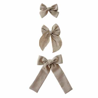 Canyon Long Tail Hair Bow Clip