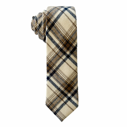 Hudson Plaid Mens Tie