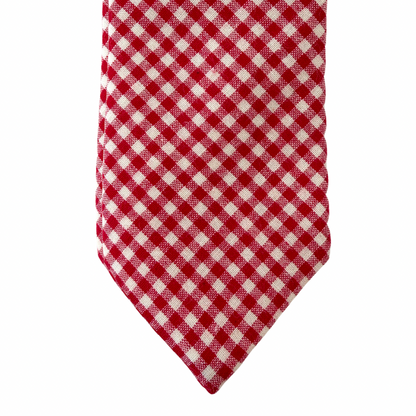 Ralphie Red Gingham Mens Tie