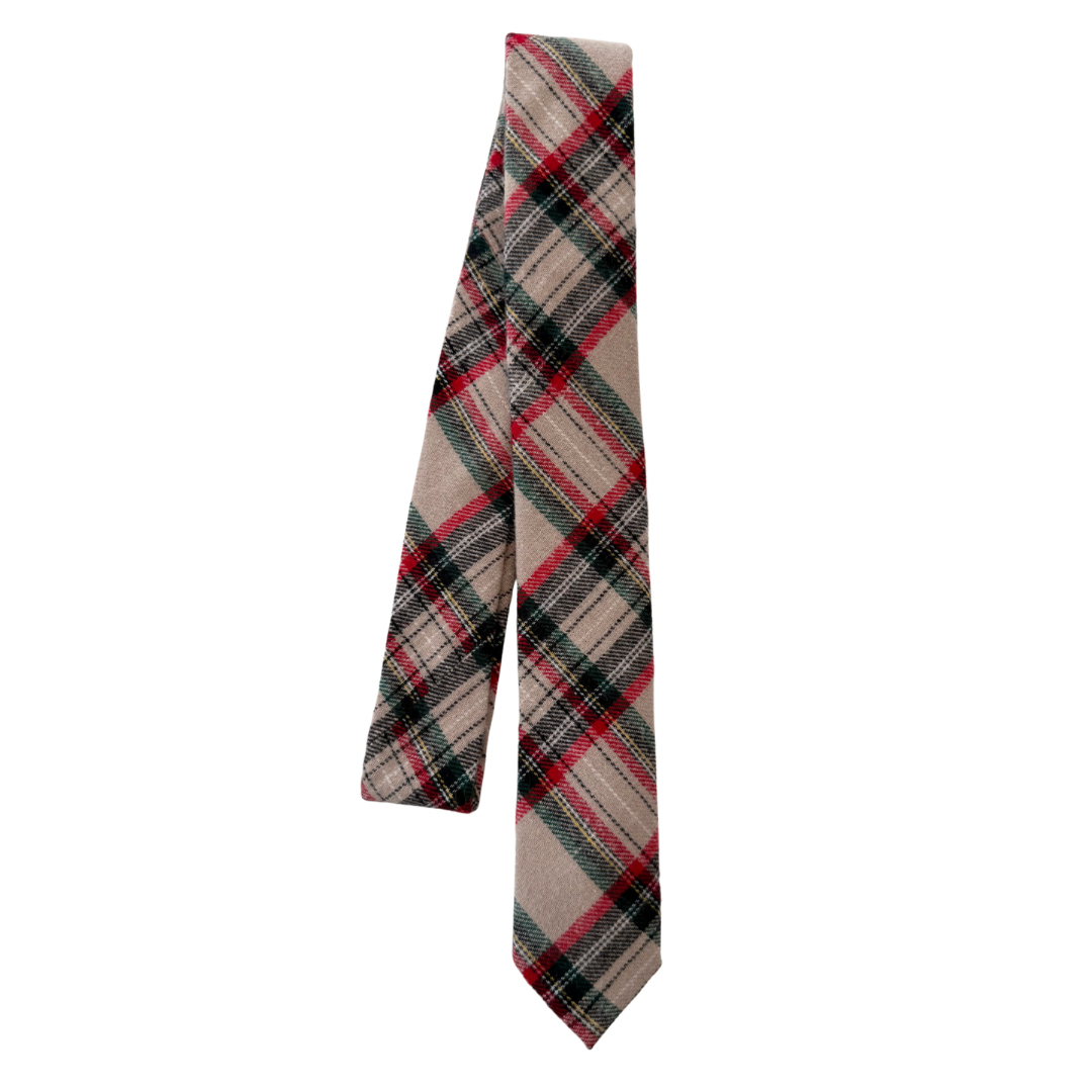 Dasher Plaid Boys Regular Tie