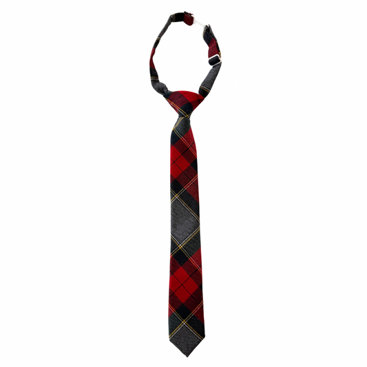 Kevin Plaid Boys Pre-Tied Tie