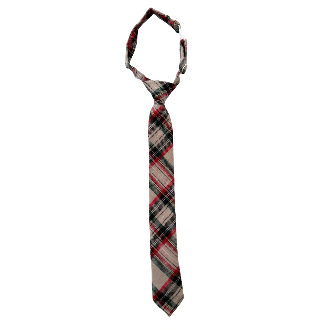 Dasher Plaid Boys Pre-Tied Tie
