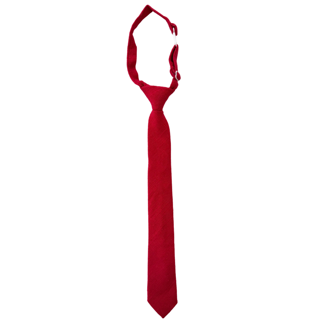 Nicholas Red Boys Pre-Tied Tie